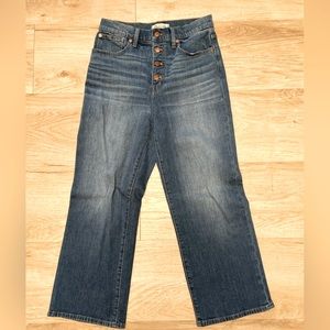 Madewell Slim Wide-Leg Crop